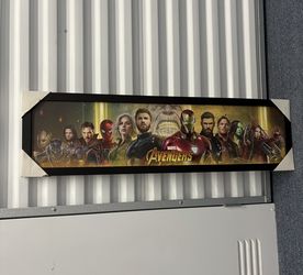 Framed Infinity War Art
