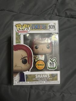 Funko Pop Animation One Piece 939 Shanks Chase Big Apple Collectibles