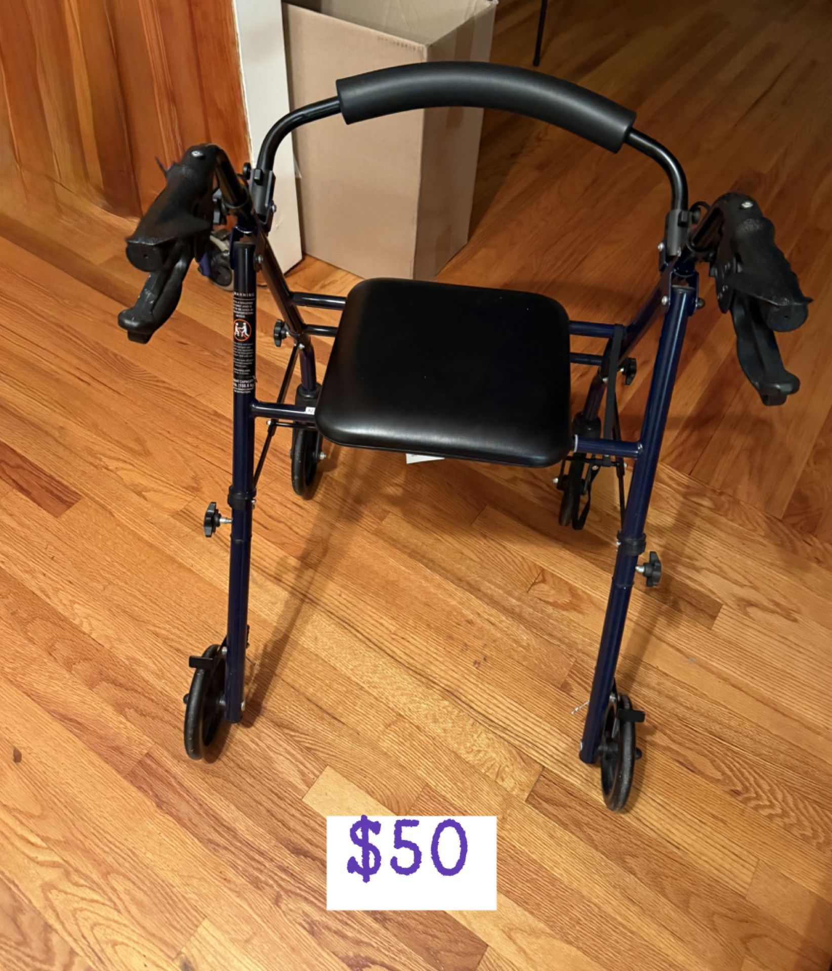 Seated Rolling Walker