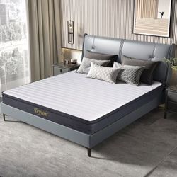 Brand new 12” QUEEN HYBRID Mattress-Factory Sealed