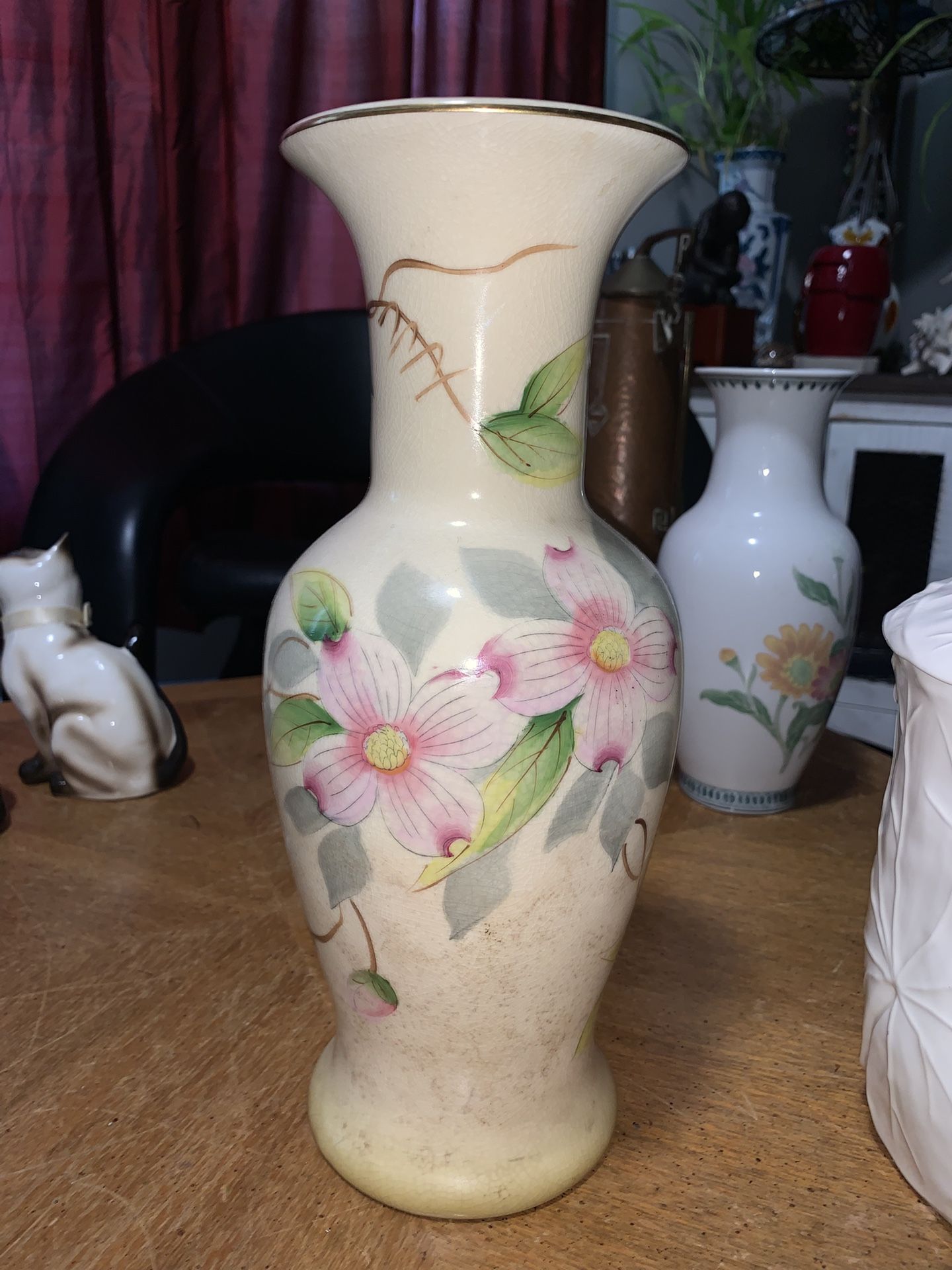 Vintage (1970’s) ANDREA BY SADEK #7755 Porcelain Floral Case