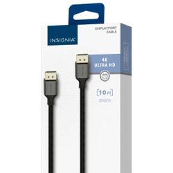 Insignia 10' DisplayPort Cable - Black