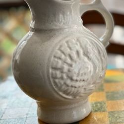 Vintage Ceramic Turkey Pitcher 