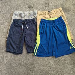 4 Pairs Of Boys Shorts Size 10, In Great Shape