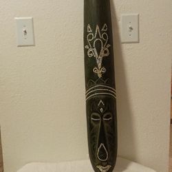 Indonesian Teak Wood Wall Art 