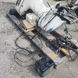 150 Johnson 20" Shaft With All Rigging