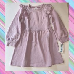 New Toddler Girls LS Dress