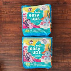 Pampers EASY UPS Training Underwear: Size 2T-3T  25 Count Each (2 For $16)