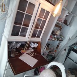 My Fav Antique Piece Of All Time For Small Spaces Desk Dresser & Dresser 