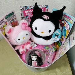 HELLO KITTY GIFT BASKET. ( PICK UP IN MODESTO.)