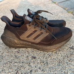 Like New adidas Ultraboost 21 Triple Black Men's Running Shoes Primeknit+ FY0306 Size 11.5 11 1/2 Men’s Mens Also Have Size 10