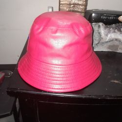 Red Bucket Hat