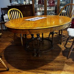 antique oak table