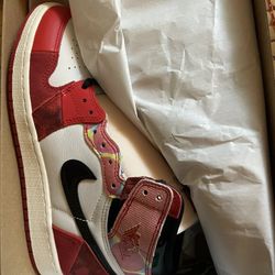 Air Jordan 1 Spiderman Sz 7Y GS
