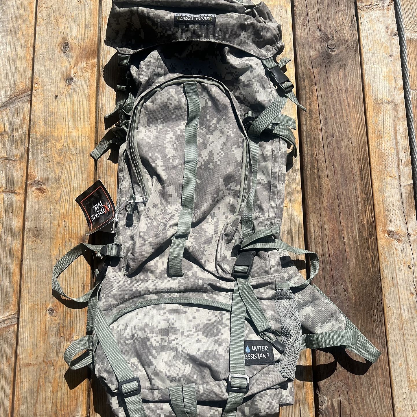 Heavy Duty Military Hiking/ Hunting Backpack - Water Resistant - Not used - Accepting OFFERS!!