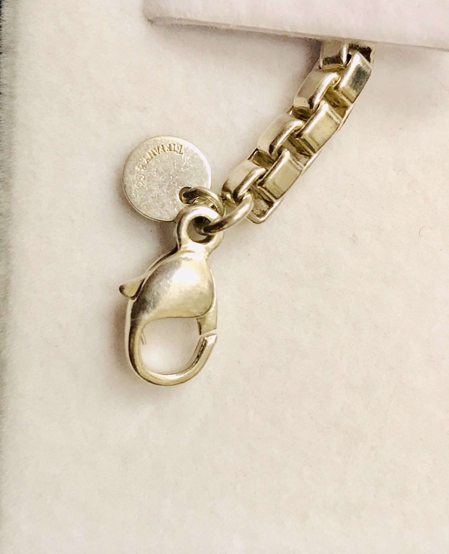 Tiffany & Co. Box (Venetian) link STERLING Silver Bracelet