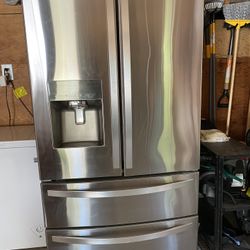 Kenmore 72595 27.8 cu. ft. Smart 4-Door Refrigerator - Stainless Steel