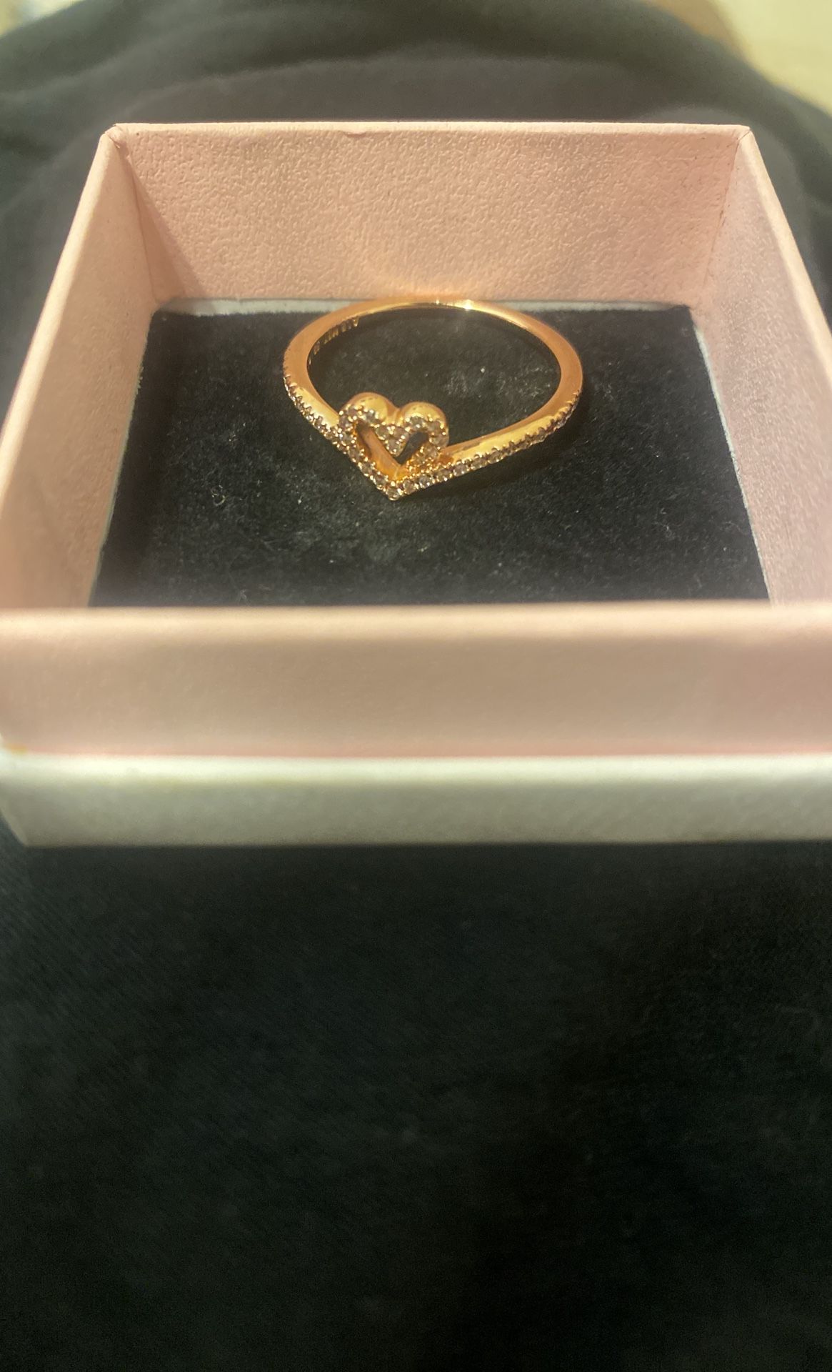 Pandora Timeless Wish Sparkling Heart Ring