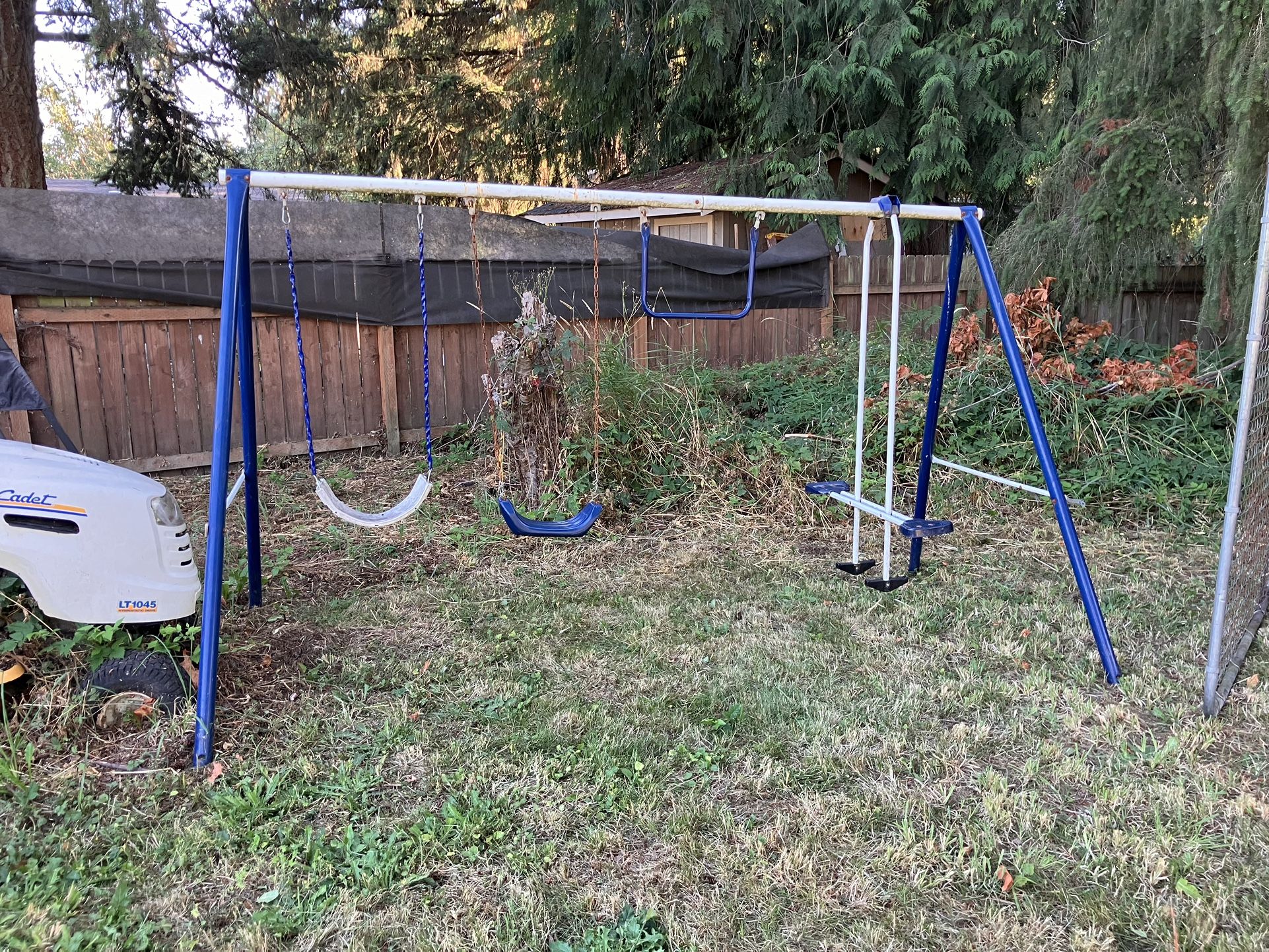 Swing set