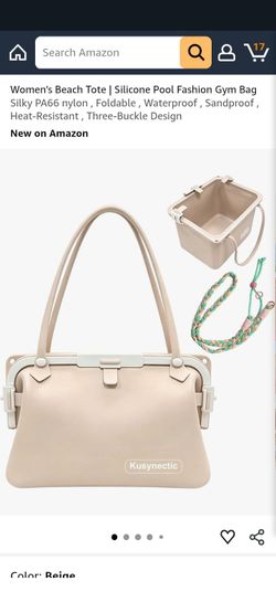 Beach fashionable waterproof heat proof purse
