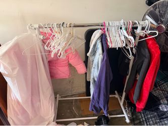 2-tier clothing rack