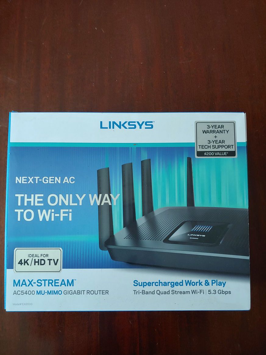 Linksys 5.3 Gbps router
