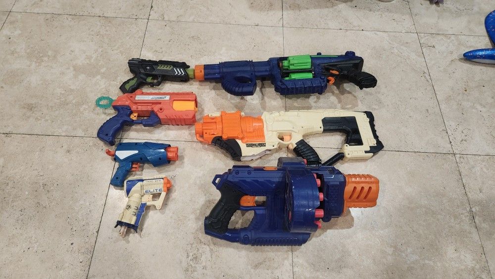 Nerf guns