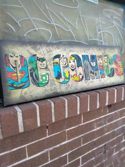DC comics frame