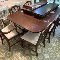 Formal Dining Set Table & Chairs @Estate Sale