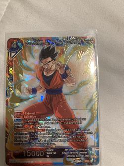 Son Gohan ,strength Of Conviction Card
