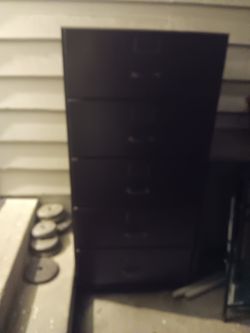 Metal file cabinet make an offer