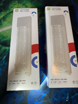 LED outdoor wall lights