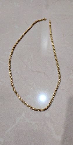18 Karat Gold Rope Chain
