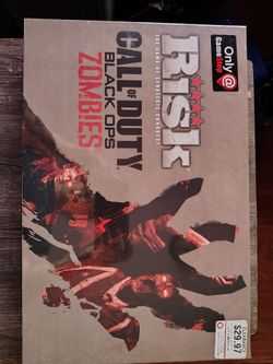 Risk Call of Duty Black Ops Zombies Board Game