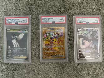 Pokemon PSA slabs