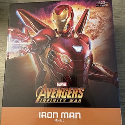 Iron Studios 1:10 Iron Man Mark L Infinity War Figure Statue Avengers Hero Marve