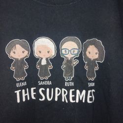 T-shirt: Black The Supremes Shirt Ellena, Sandra, Ruth, Sonia Size L