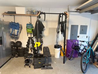 Titan folding wall mounted rack