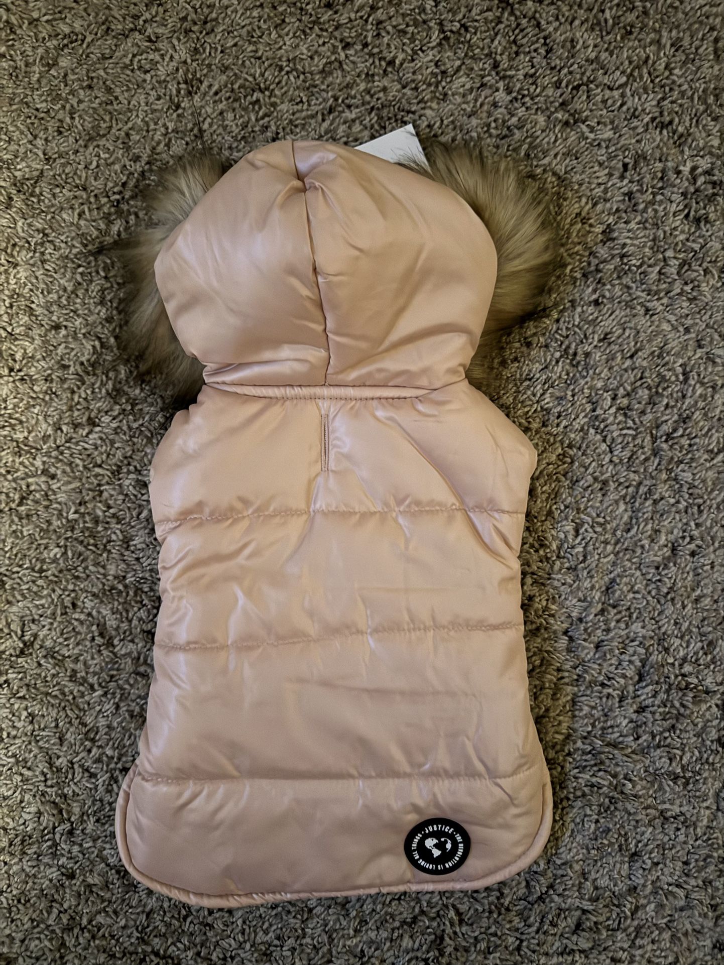 Justice Reversible Dog Coat New