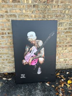 Machine Gun Kelly Framed Poster