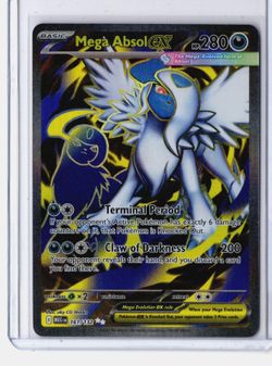 Mega Absol ex 161/132 Me01: Mega Evolution Holo