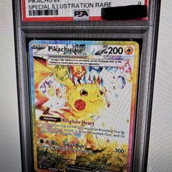 2024 Pikachu Surging Sparks PSA 9