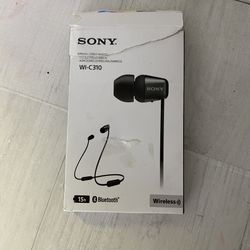 sony wi-c310 wireless in-ear headphones