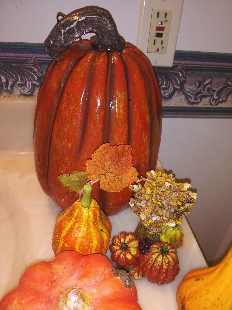 Pumpkin halloween fall decorations