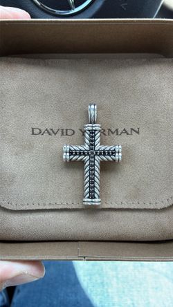David Yurman chevron cross