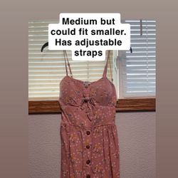 Floral Pink Sundress 