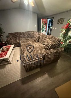 Sectional With Pull-Out Bed  🌟🔊‼️‼️⚡️Delivery Today 