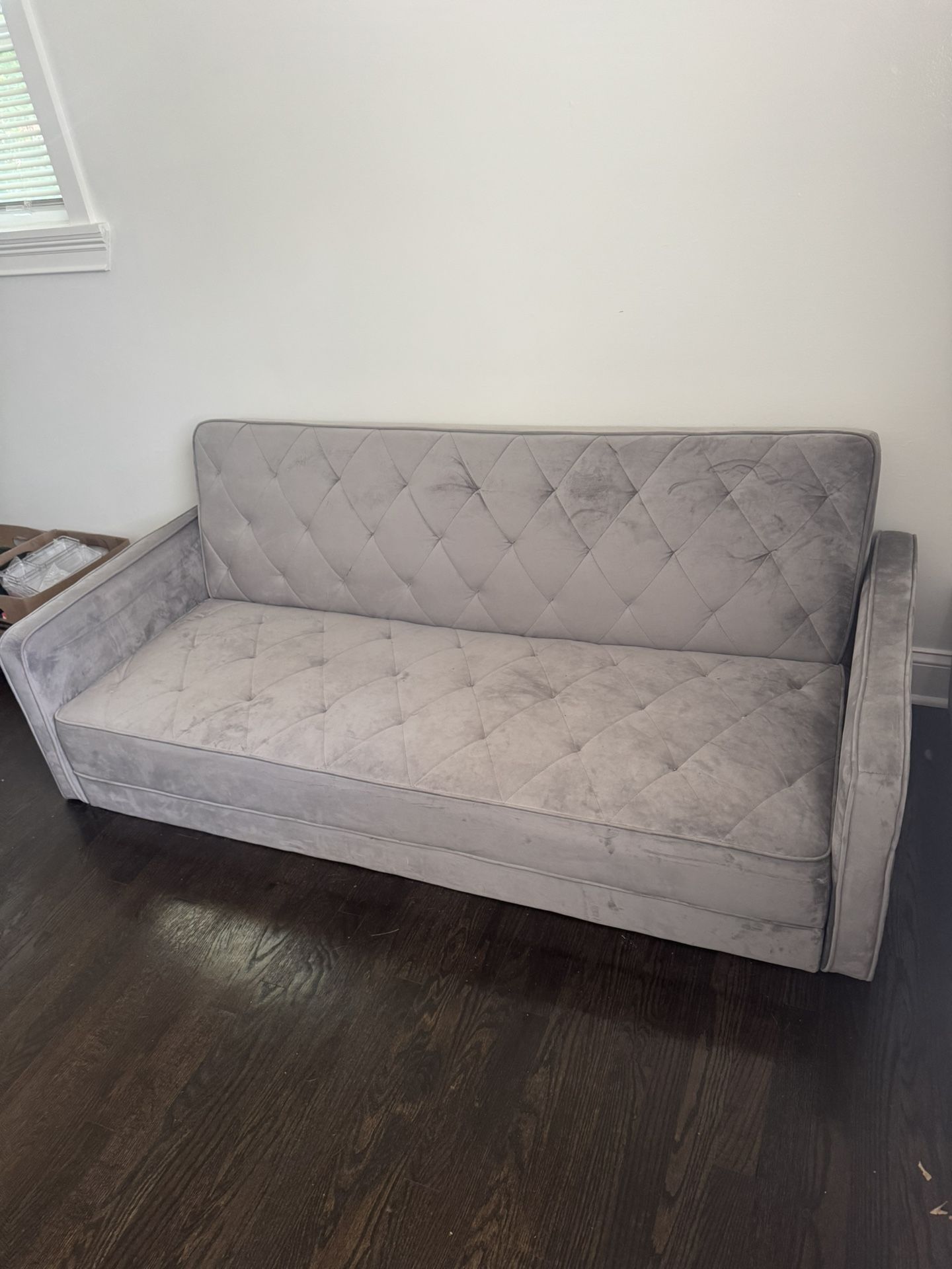 Moving - Low Gray Sofa