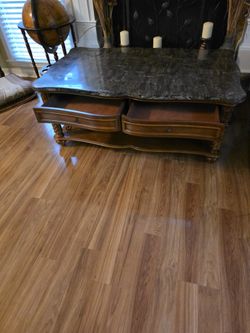 Marble Coffee Table And End Tables For Sale