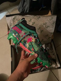 Custom Under armor football cleats
